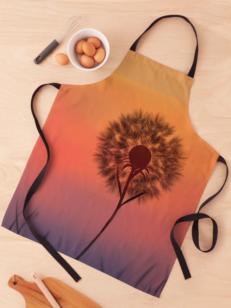 Thumbnail 1 of 6, Apron, Dandelion designed and sold by Rangaurpani.