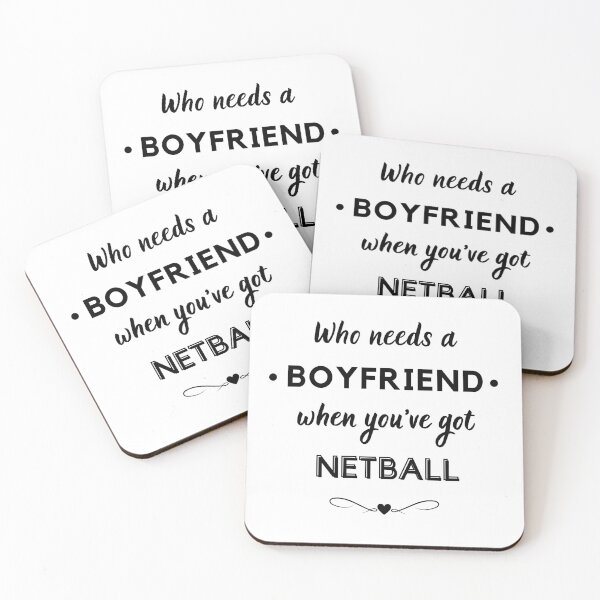 Item preview, Who needs a boyfriend when you've got netball.   designed and sold by TheGreenGoat.
