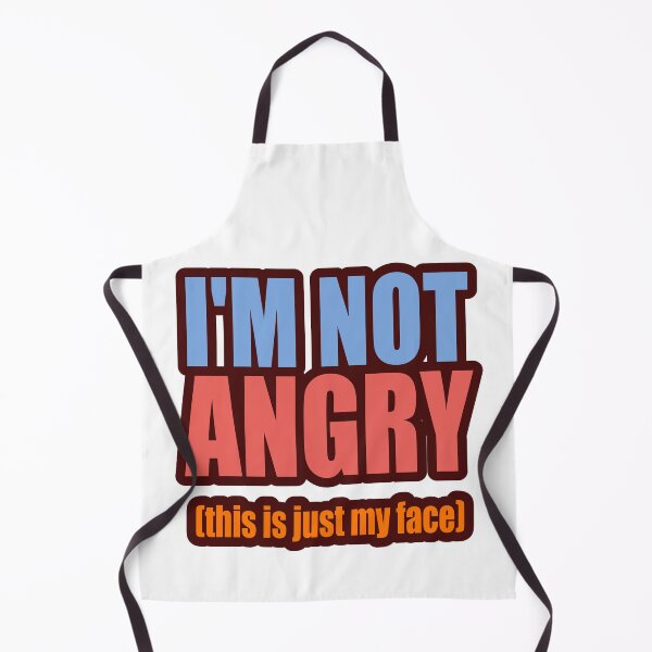 Item preview, I'm not angry designed and sold by speakupandshine.