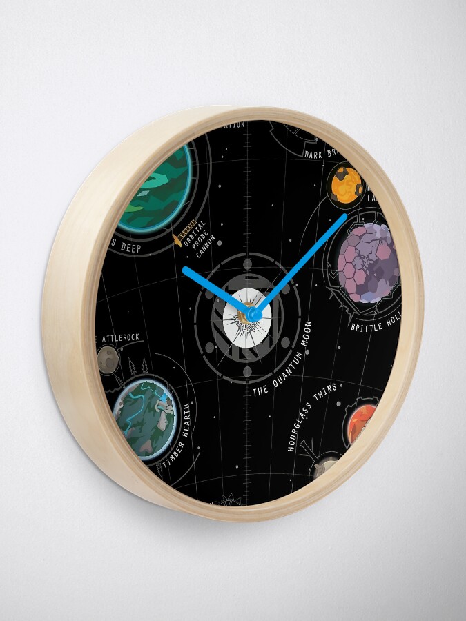 Outer Wilds System Clock for Sale by BitRadical