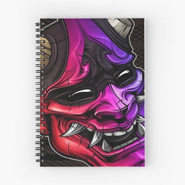 Item preview, Color portrait of a Japanese hannya mask designed and sold by Volonoff.