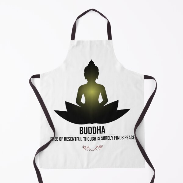 Item preview, Buddha Says Free Of Resentful Thoughts Surely Finds Peace Spiritual Meditation Yoga Gift designed and sold by Digital Lama Creations.