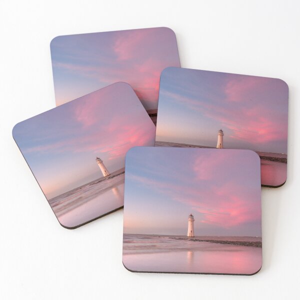 Item preview, Sunset at New Brighton Lighthouse designed and sold by Lenscraft by Robin Whalley.
