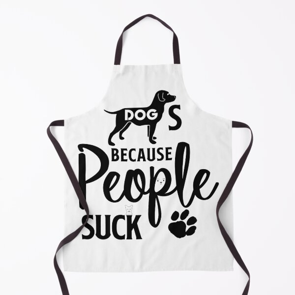 Item preview, Dogs because people suck dog lover funny vintage designed and sold by nbakash.