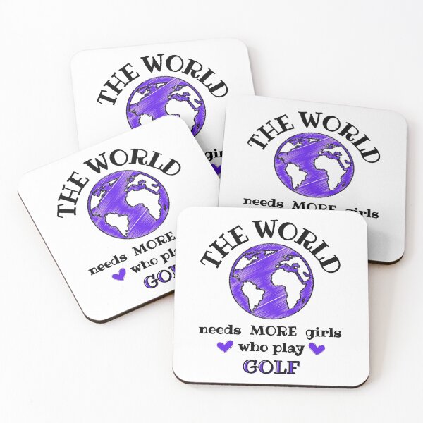 Item preview, The world needs more girls who play golf designed and sold by TheGreenGoat.
