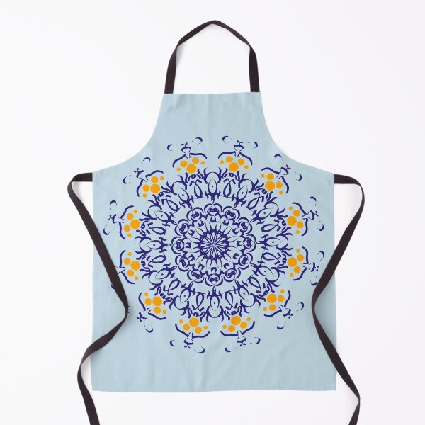 Item preview, Blue and yellow mandala of harmony designed and sold by CutieBlue.