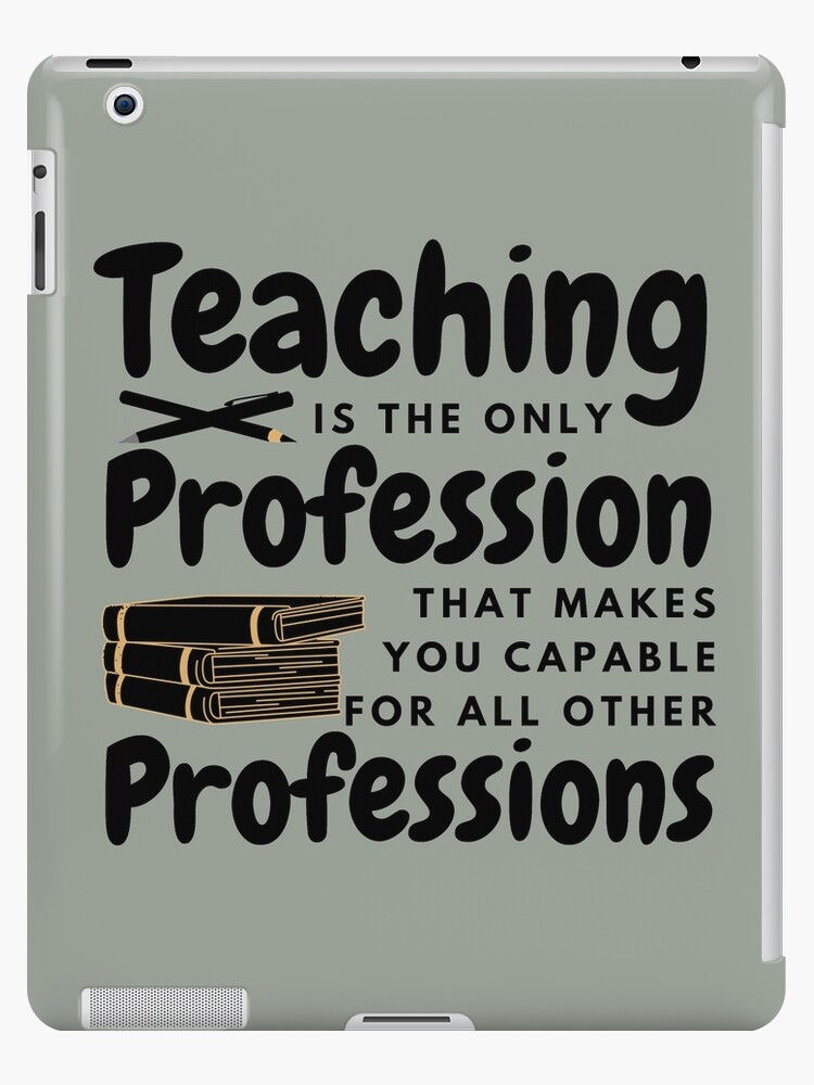 Teacher Tote Bag The Profession that Creates All Other Professions Slogan  Tote Bag Teacher Gift Tote Bag Gift For teacher Bag Teacher 2021