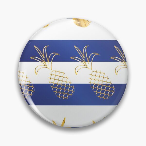 Item preview, Golden pineapple pattern  designed and sold by FunnyChameleon.