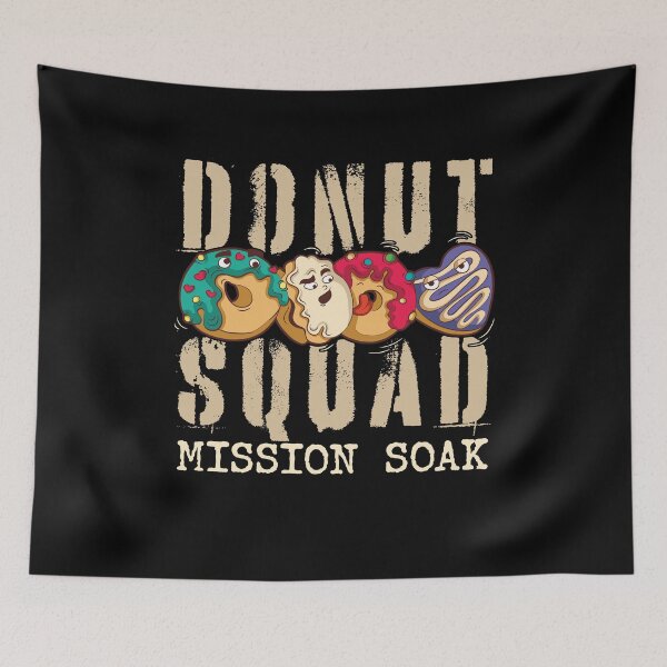 Item preview, Donut Squad Design Mission Soak for Donut Lover with Donuts designed and sold by FalkDania.
