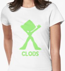 Steven Universe - "Clods" Peridot Women's Fitted T-Shirt