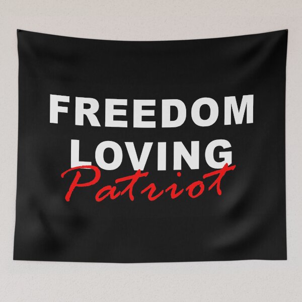 Item preview, Freedom Loving Patriot designed and sold by ArtOfRebellion.
