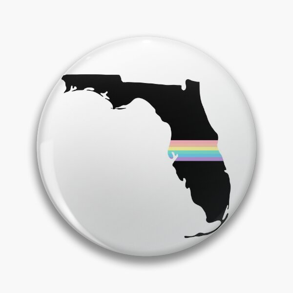 Item preview, Florida delgada línea arco iris designed and sold by lildoots.