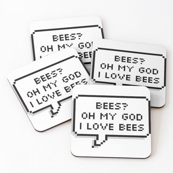 Item preview, BEES? Oh my god I love bees designed and sold by squishygay.