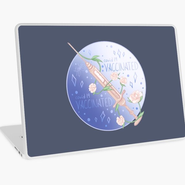 Covid-19 Vaccinated Laptop Skin