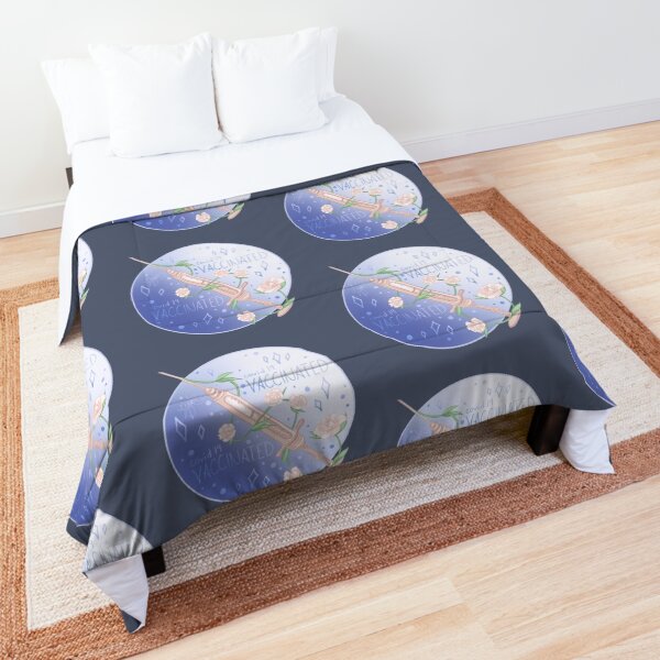 Covid-19 Vaccinated Comforter