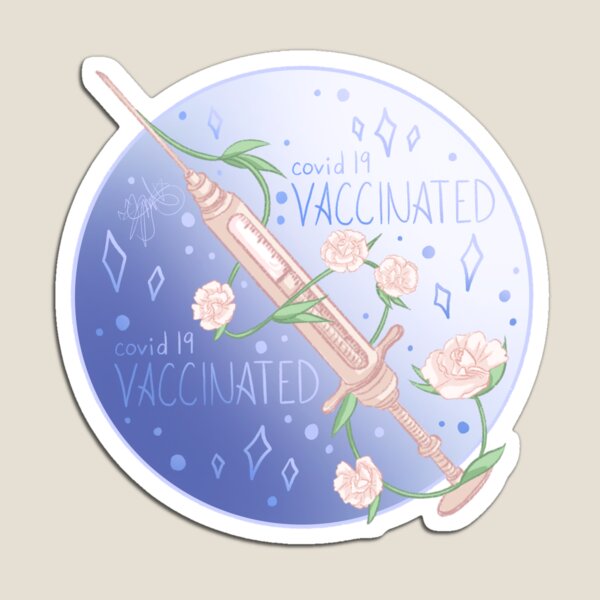 Covid-19 Vaccinated Magnet