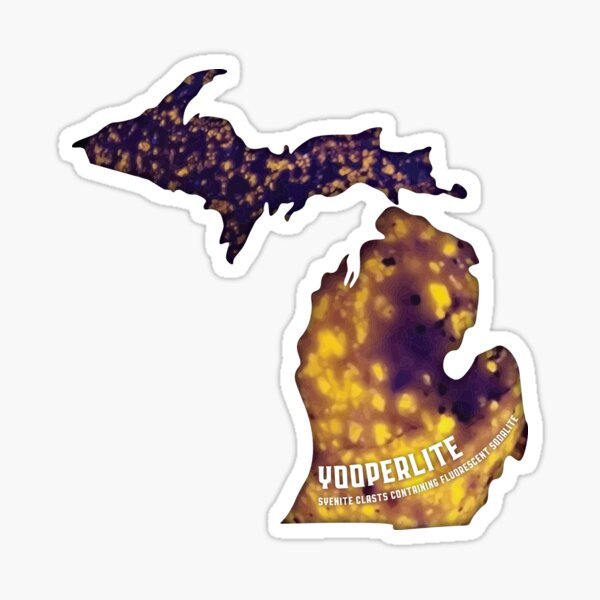 Yooperlite Sticker