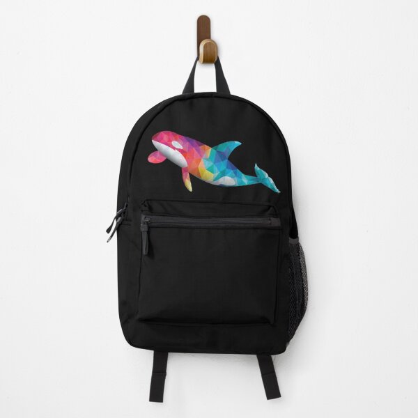 Item preview, Orca Killer Whale Lover Rainbow Polygonal Cosmic Galaxy Design Gift designed and sold by Pingestre.