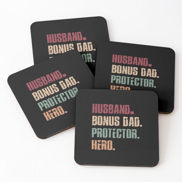 Item preview, HUSBAND BONUS DAD PROTECTOR HERO VINTAGE designed and sold by Gerardo72.