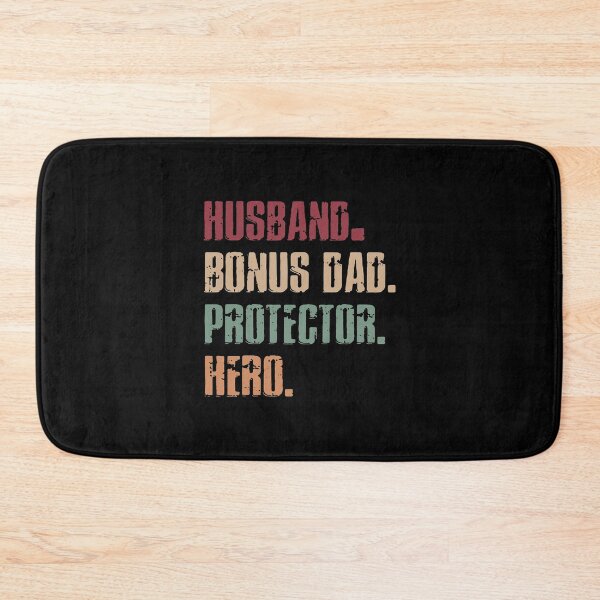 Item preview, HUSBAND BONUS DAD PROTECTOR HERO VINTAGE designed and sold by Gerardo72.