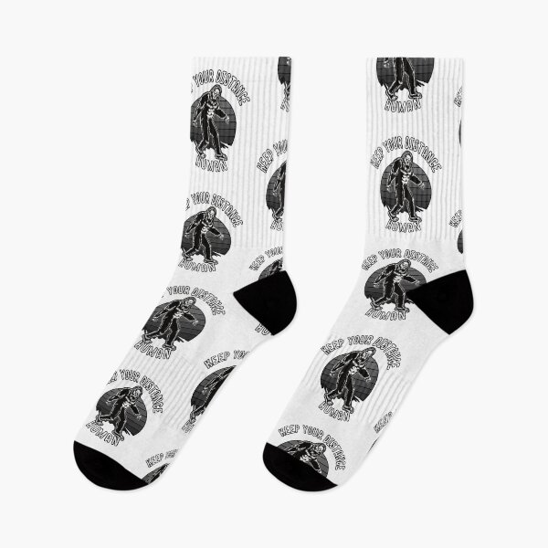 Item preview, Funny Bigfoot Sasquatch Believers Keep Your Distance Human designed and sold by ChromanautMerch.
