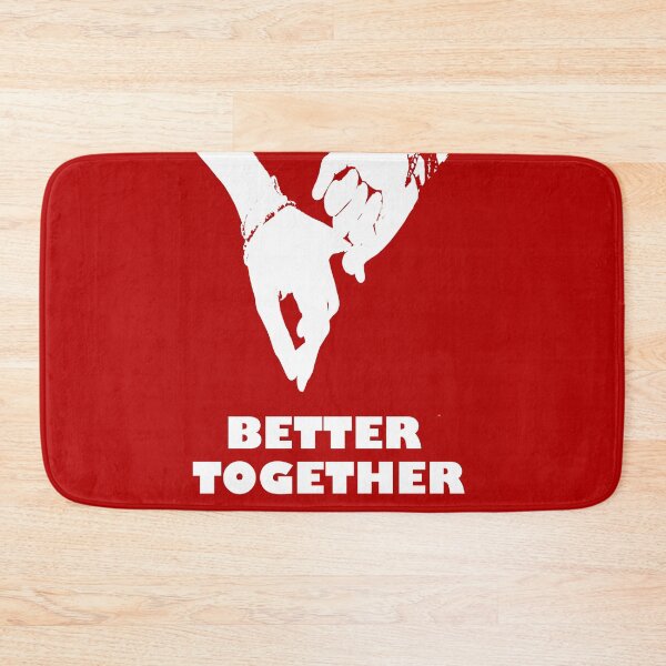 Item preview, Holding Hands Better Together Love and Friendship designed and sold by Black-and-Red.
