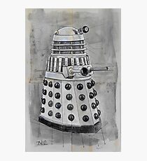 classic dalek study Photographic Print