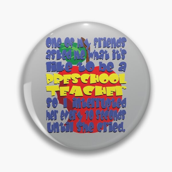 Item preview, Funny Preschool Teacher Gift – Interrupting Students designed and sold by TrndSttr.