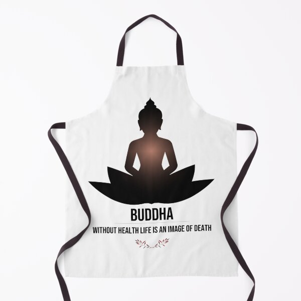 Item preview, Buddha Says Without Health Life Is An Image Of Death Spiritual Meditation Yoga Gift designed and sold by Digital Lama Creations.