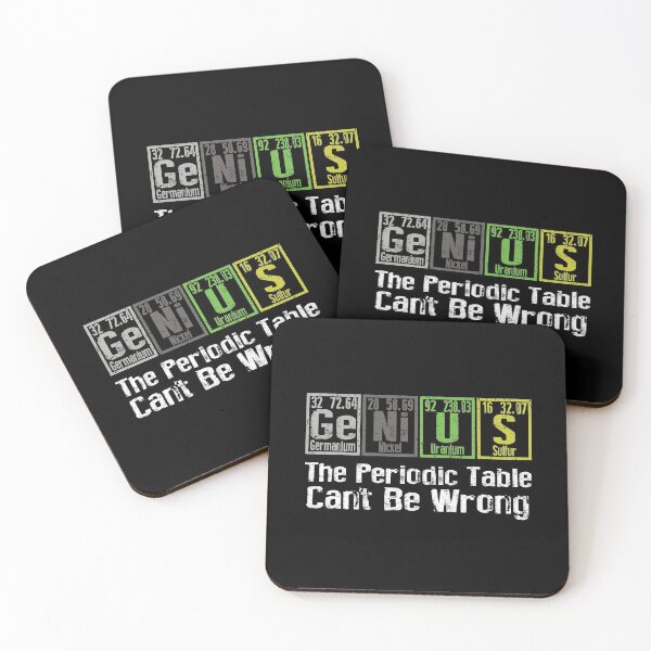 Item preview, Funny Periodic Table GENIUS Gift for Scientists  designed and sold by TrndSttr.