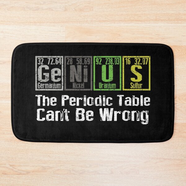 Item preview, Funny Periodic Table GENIUS Gift for Scientists  designed and sold by TrndSttr.
