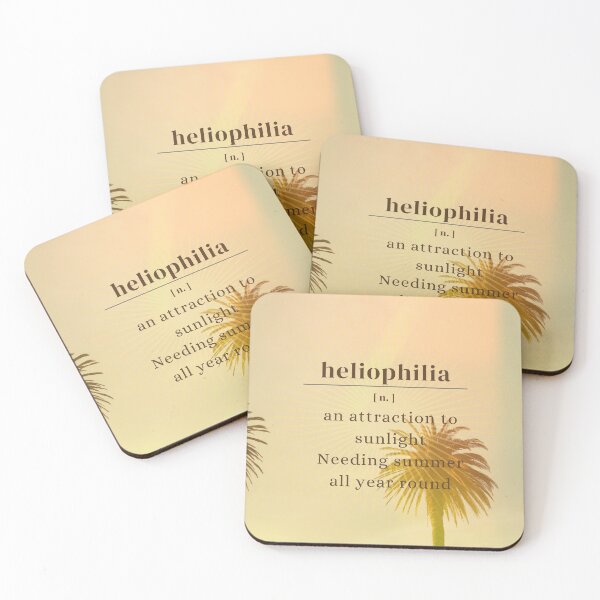 Item preview, Heliophilia, Sunlight Lover, Dictionary Style designed and sold by Marear.
