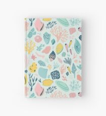 Colourful happy pattern for sea lovers! Hardcover Journal