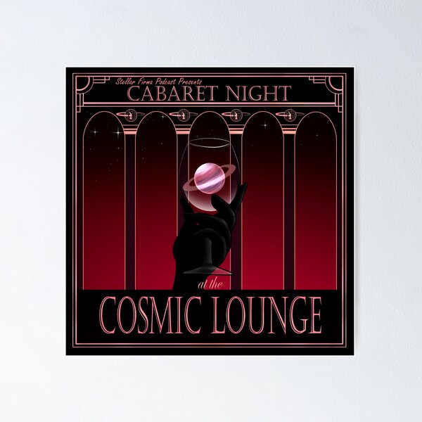 Item preview, Cosmic Lounge Cabaret designed and sold by RustyQuill.