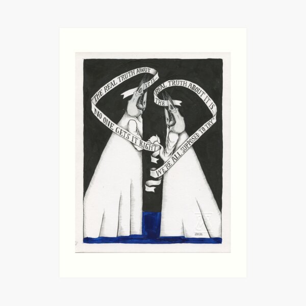 Thinking of you Art Print