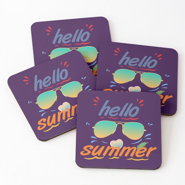 Item preview, Sommer T-Shirt, Hello Summer designed and sold by AMZIL-ZA.