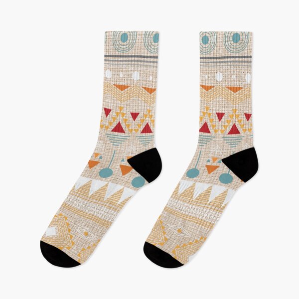 Item preview, Multi-Pattern Afri-Aztec Fabric Textured Effect Boho Aesthetics [#208] designed and sold by AfriStyleUK.