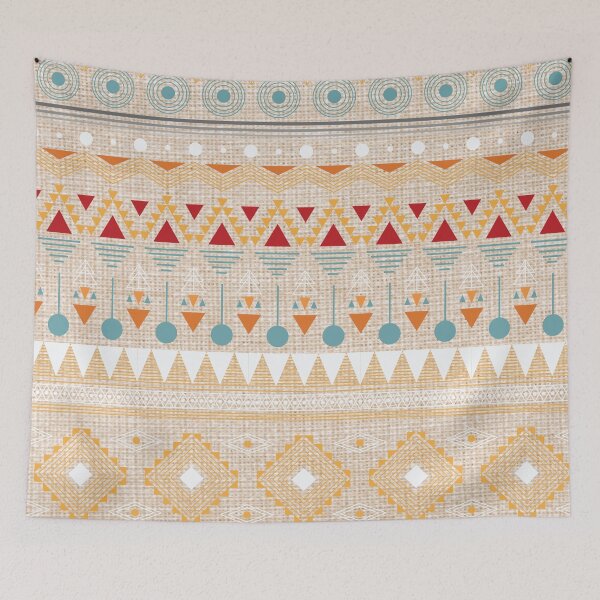 Item preview, Multi-Pattern Afri-Aztec Fabric Textured Effect Boho Aesthetics [#208] designed and sold by AfriStyleUK.
