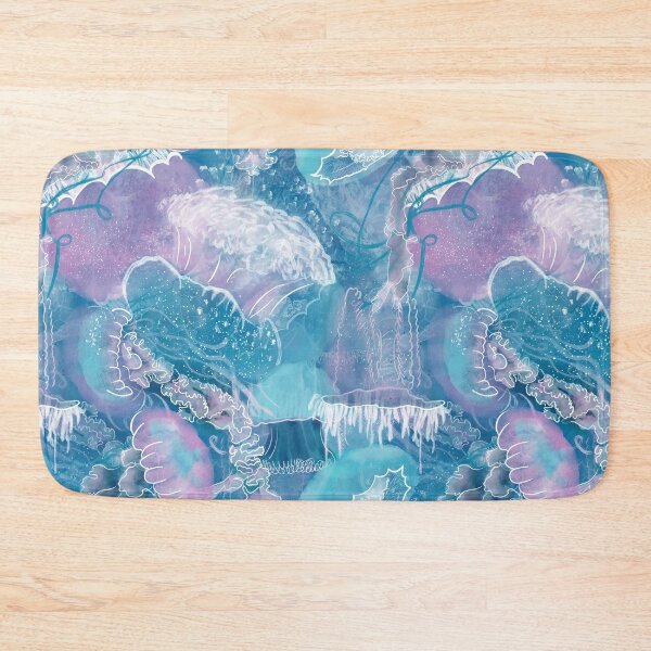 Item preview, Closely Clustered Jellies Coral Blue designed and sold by Miwhi’s Shop.