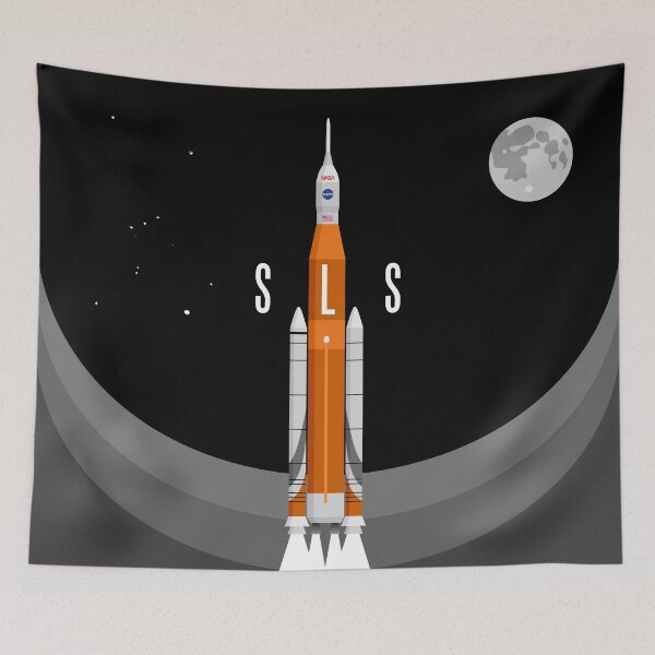 Item preview, NASA Space Launch System (SLS) Rocket Launch designed and sold by circumbinary.