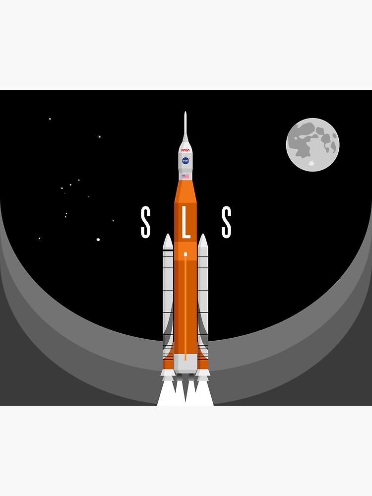 NASA Space Launch System (SLS) Rocket Launch | Sticker