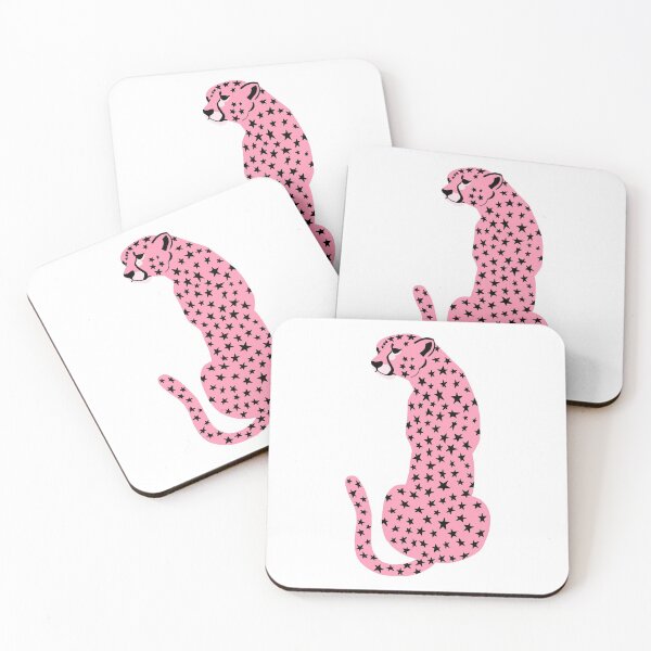 Item preview, pink star cheetah/leopard designed and sold by lizziesumner.