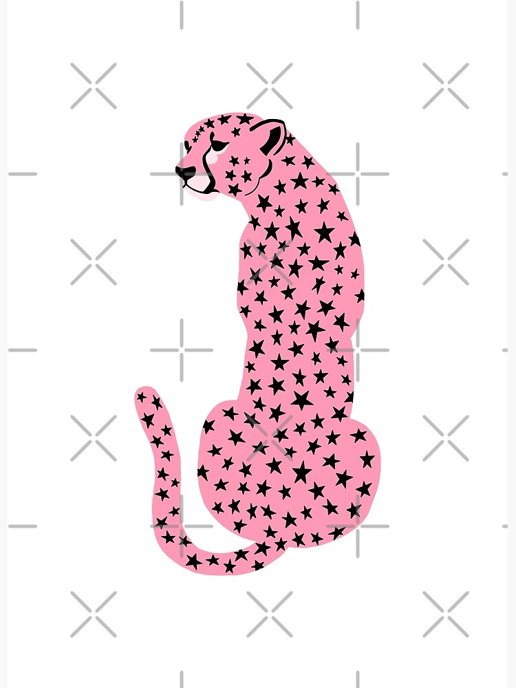 『 Pink cheetahs 』by Ally 20*20cm Amazon.com: ShopHaven Cheetah Art Print, Pink Poster for