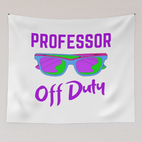 Item preview, Professor Off Duty - Summer Vacation, Teaching, Cool Teacher, Retirement designed and sold by jadedscientist.