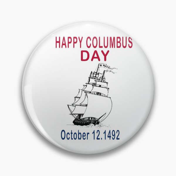 Item preview, funny Columbus Day October 12.1492 Happy Columbus Day, gift idea for Columbus day, holiday national and international day, October 12.1492 designed and sold by Mac Store.