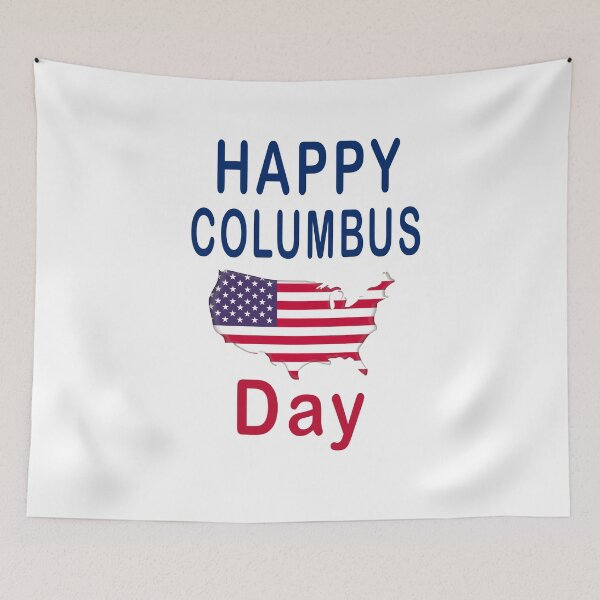Item preview, funny Columbus DayHappy Columbus Day, gift idea for Columbus day, holiday national and international day, October 12.1492  designed and sold by Mac Store.