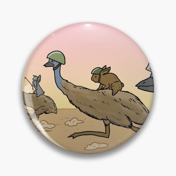 Item preview, Charge of the Bunny/Emu Cavalry! designed and sold by CheezyStudios.