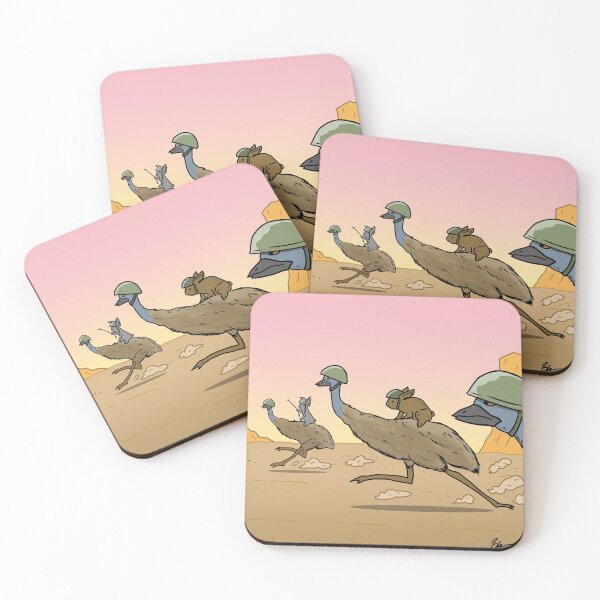 Item preview, Charge of the Bunny/Emu Cavalry! designed and sold by CheezyStudios.