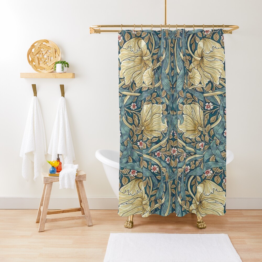 "Vintage art William Morris" Shower Curtain for Sale by Vivanneart