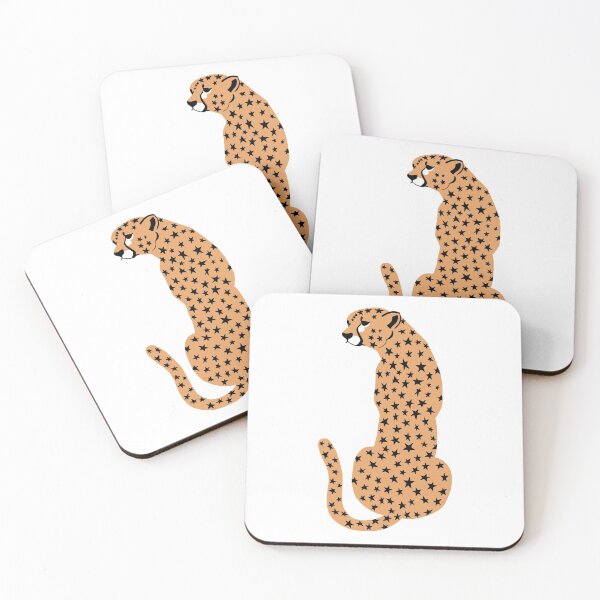 Item preview, star cheetah/leopard designed and sold by lizziesumner.
